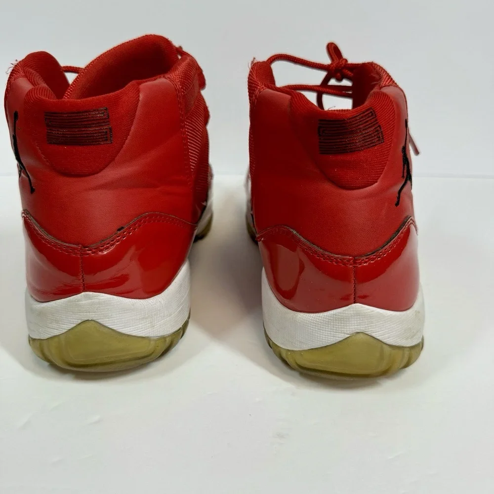 Nike Air Jordan 11 Retro High Win Like '96 Red Shoes Sneakers 378037-623 Sz 11.5